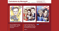 Desktop Screenshot of caricaturesbymurawski.com